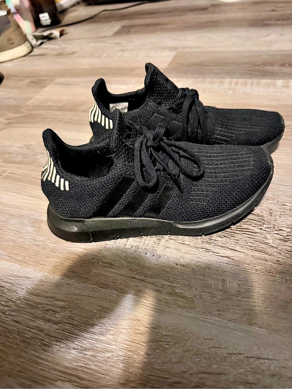 adidas Swift Run Black Sneakers